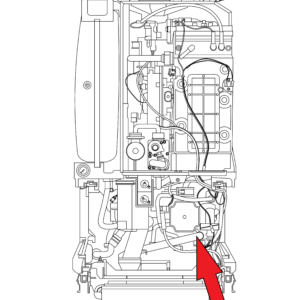 8737709169 - WORCESTER - Greenstar 8000 Life Combi - Greenstar Life GR8300IW 30C NG - Pump UPM3 15-75 CHG